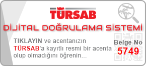 TÜRSAB Dijital Doğrulama Sistemi - Belge No 5749